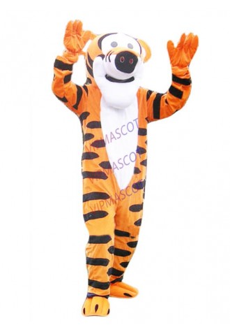 New arrival Cute Cartoon Character cute Pink nose Tigger Adult Mascot Costume For Fancy dress
