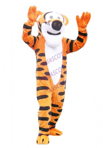 New arrival Cute Cartoon Character cute Pink nose Tigger Adult Mascot Costume For Fancy dress