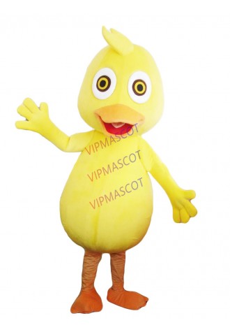 New arrival  Foam Adult cute cartoon yellow duck Mascot Costume Fancy Dress party costume Adult Size