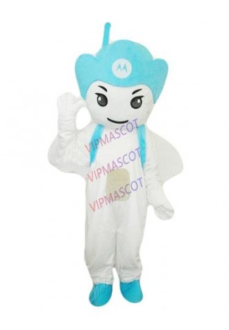 Hot selling Cute Adult cartoon character lovely blue bee Mascot Costume fancy dress party costumes