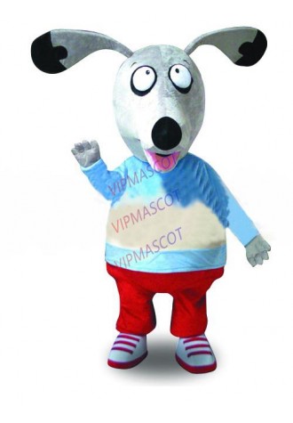Hot sale Foam Adult cute big dog mascot fancy dress costumes Halloween party costumes