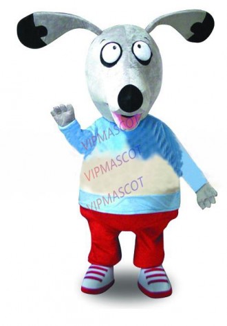 Hot sale Foam Adult cute big dog mascot fancy dress costumes Halloween party costumes