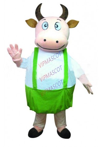 New arrival  Adult cute cow father mascot fancy dress costumes Halloween party costumes