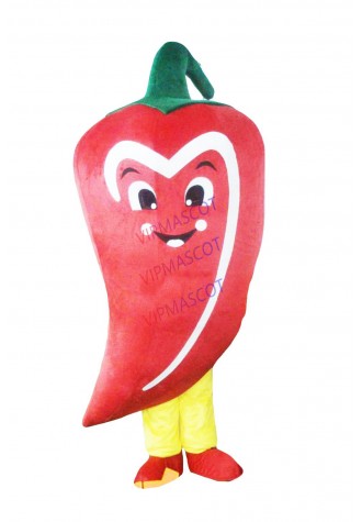 Foam Hot Cartoon Character Adult Red Hot Chili Peppers Dress cosplay Halloween  Party Costume