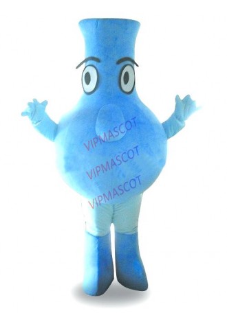 New arrival Cute Cartoon Character Adult cute blue bottle Mascot Fancy Dress Halloween party Costume adult size