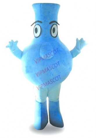 New arrival Cute Cartoon Character Adult cute blue bottle Mascot Fancy Dress Halloween party Costume adult size