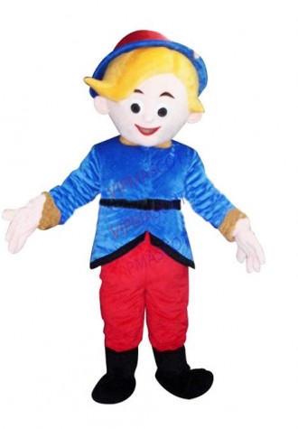 Hot selling Cute Cartoon Character Adult cute little man Mascot Fancy Dress Halloween party Costume
