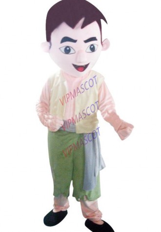 New arrival Cartoon Character Adult cute happy man Mascot Fancy Dress party Costume adult size