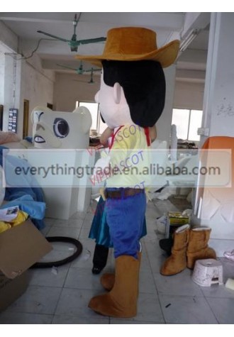 New arrival Foam Adult lovely cartoon brown hat boy mascot costume fancy dress party costumes adult size