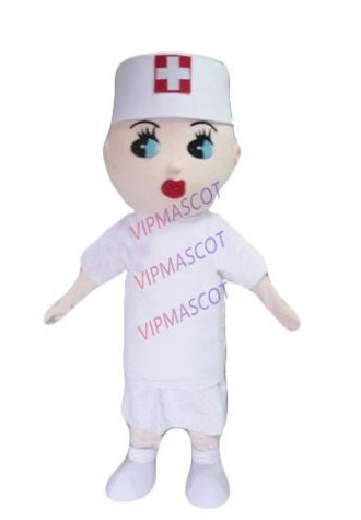 Hot sale Foam Adult nurse mascot costume party costumes custom mascot fancy customized mascot dress amusement park outfit