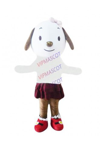Hot sale Foam Adult lovely cartoon nice dog baby mascot costume fancy dress party costumes adult size