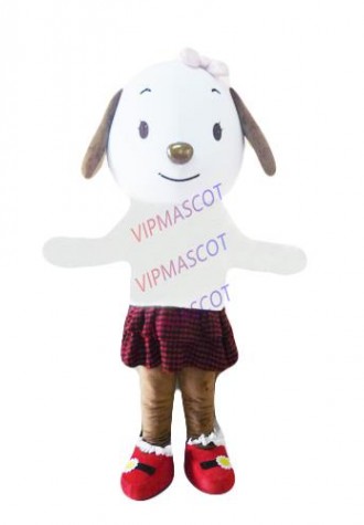 Hot sale Foam Adult lovely cartoon nice dog baby mascot costume fancy dress party costumes adult size