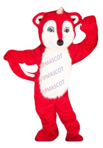 New arrival Cute Cartoon Character lovely Red Fox Mascot Costume party costume Adult Size