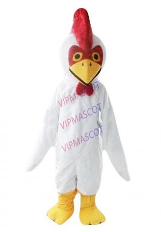 New arrival Cartoon Character lovely Professional Rooster Cock Mascot Costume party costume Adult Size