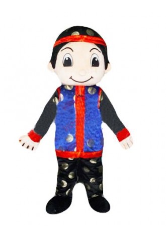 Hot sale Cute Adult cute little boy mascot mascot costume fancy dress party costumes adult size