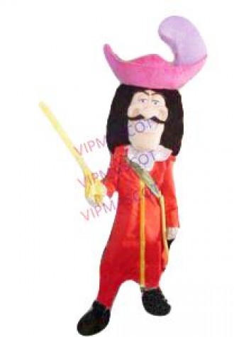 Foam New Custom made Cartoon Character Adult Capitain Hook Fancy Dress cosplay Halloween  Party Costume