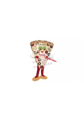 Custom made Cartoon Character Adult customized pizza Dress cosplay Halloween  Party Costume