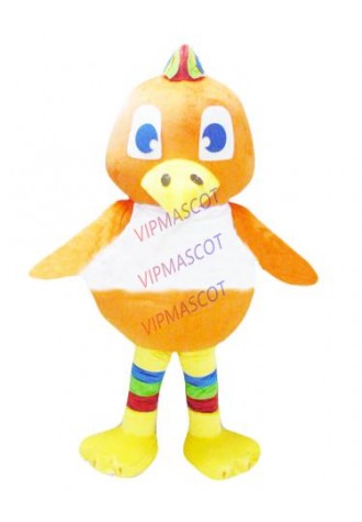 New arrival Cute Adult lovely cartoon orange bird mascot costume fancy dress party costumes adult size