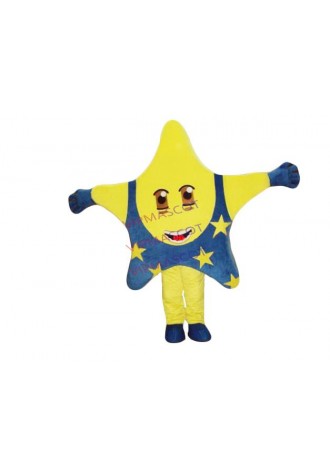 Hot selling  Cute Cartoon Character Adult lovely star baby Mascot Costume fancy dress party costume adult size