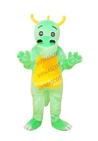 Hot selling Adult cartoon character lovely dragon Mascot Costume fancy dress party costumes