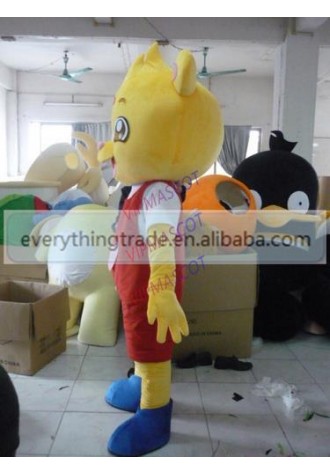 Hot selling Foam Adult lovely cartoon red cloth bear mascot costume fancy dress party costumes adult size