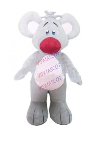 Hot selling Foam Adult lovely cartoon red mouth mouse mascot costume fancy dress party costumes adult size