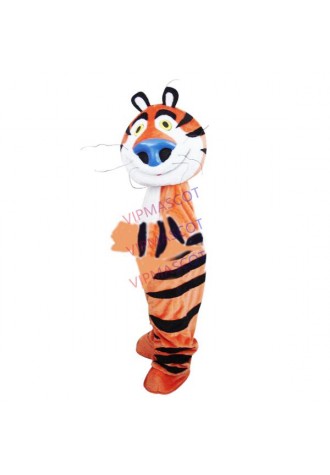Hot sale Cute Adult cartoon character happy tiger Mascot Costume Halloween party costumes adult size