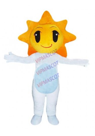 New arrival Adult cartoon cute sun baby mascot costume suit fancy dress party costumes