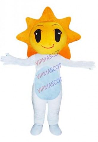 New arrival Adult cartoon cute sun baby mascot costume suit fancy dress party costumes