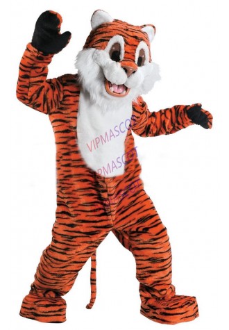 Hot sale Cute Adult cartoon character cute lovely tiger Mascot Costume Halloween party costumes adult size
