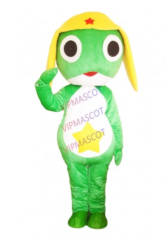 NEW Cute Adult lovely green doll mascot fancy dress costumes Halloween cartoon party costumes