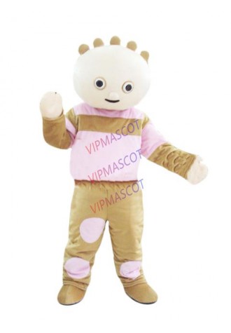 New arrival Cute Adult lovely pink and brown doll mascot fancy dress costumes cartoon party costumes adult size