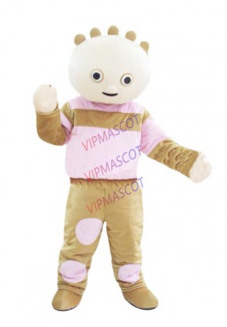 New arrival Cute Adult lovely pink and brown doll mascot fancy dress costumes cartoon party costumes adult size