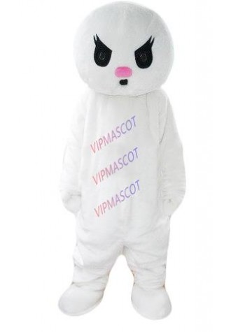 Hot sale Love new Cartoon lovely Character white mascot Costume fancy dress costume Adult size