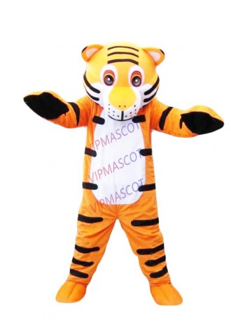 Hot sale Cute Cartoon Character cute tiger Adult Mascot Costume fancy dress costume