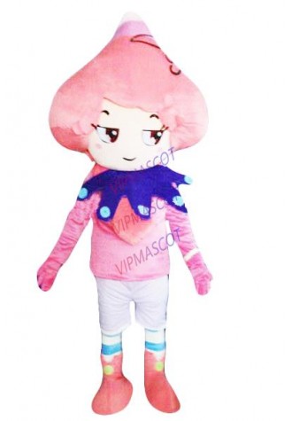 Hot sale Cute Character Adult lovely nice girl  Mascot Costume fancy dress Halloween party costume