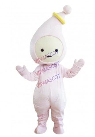 Hot sale Foam Cartoon Character Adult lovely pink baby Mascot Costume fancy dress party costume