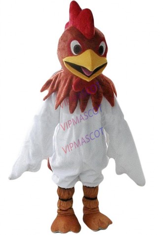 Hot sale Cute Cartoon Character Adult New Professional New Rooster Cock Fancy Dress Mascot Costume Adult Size