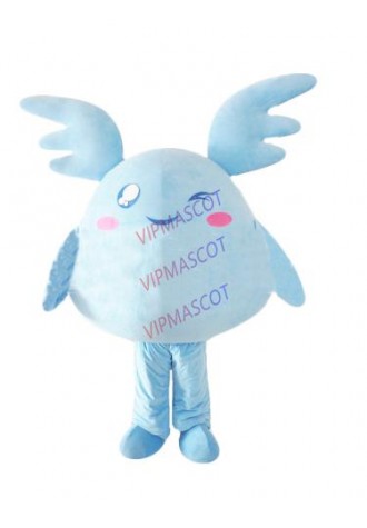 Hot sale Love Adult cute little blue monster mascot fancy dress suit costumes cartoon party costumes adult size