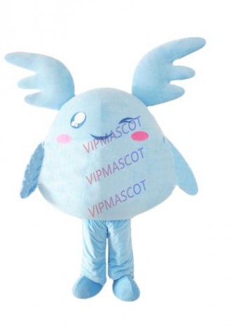 Hot sale Love Adult cute little blue monster mascot fancy dress suit costumes cartoon party costumes adult size