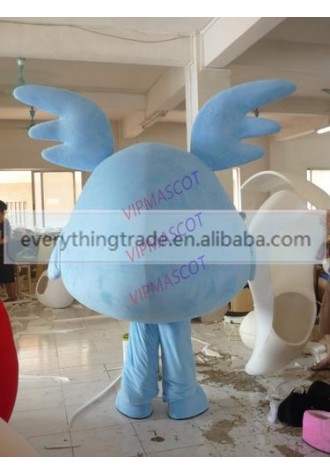 Hot sale Love Adult cute little blue monster mascot fancy dress suit costumes cartoon party costumes adult size