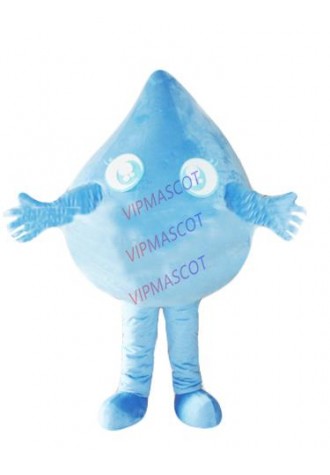 Hot selling Foam Adult cartoon lovely blue water doll mascot costume suit fancy dress party costumes adult size