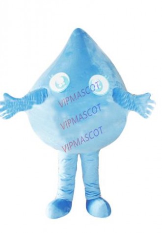 Hot selling Foam Adult cartoon lovely blue water doll mascot costume suit fancy dress party costumes adult size