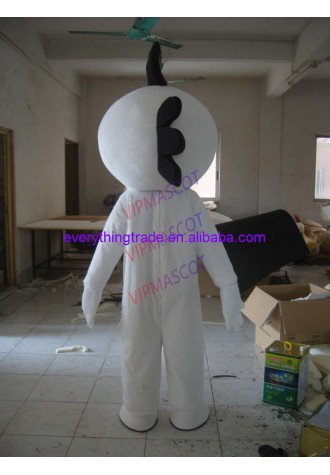 Hot sale Cute Cartoon Character lovely white brid Adult Mascot Costume fancy dress costume