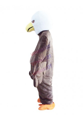 New arrival Cute Cartoon Character Professional New Bald Eagle Mascot Costume Fancy Dress Adult Size