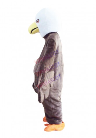 New arrival Cute Cartoon Character Professional New Bald Eagle Mascot Costume Fancy Dress Adult Size
