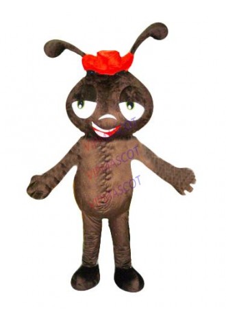 New arrival Cute Adult cartoon cute black little ant mascot costume suit fancy dress mascot party costumes