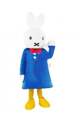 Hot sale Foam Adult lovely blue rabbit mascot fancy dress costumes cartoon party costumes adult size