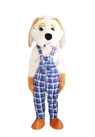 Hot sale Cute Adult lovely dog baby mascot fancy dress costumes cartoon party costumes adult size
