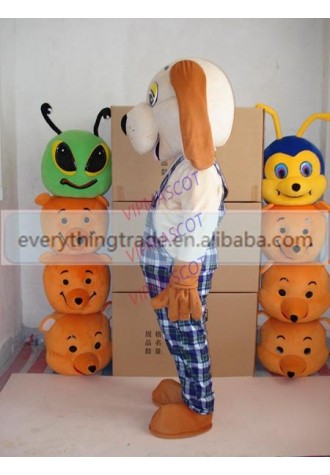Hot sale Cute Adult lovely dog baby mascot fancy dress costumes cartoon party costumes adult size